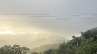 Kuba, Sonnenuntergang im Nebel