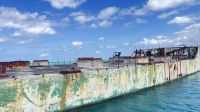 Kuba, Gestrandetes Schiff