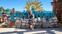 Kreuzfahrt Karibik - Reisebegleiterin Franzi in Costa Maya, Mexiko
