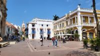 Kreuzfahrt Karibik - La Plaza de San Pedro Claver in Cartagena, Kolumbien