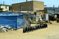 man hat für alles Verwendung - Zaun einmal anders (Windhoek)