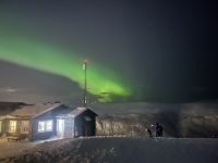 Nordlichter auf dem Fjellheisen in Tromsö