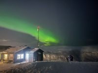 Nordlichter auf dem Fjellheisen in Tromsö