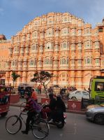der Palast der Winde in Jaipur, Rajesthan - Indien