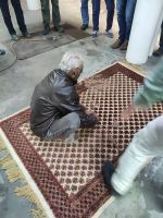 Teppichknüpferei in Jaipur, Rajesthan - Indien