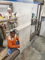 Teppichknüpferei in Jaipur, Rajesthan - Indien