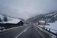 Wintereinbruch auf der Heimfahrt...