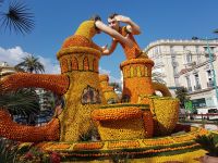 Die Zitronen-Ringer in Menton