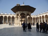 Kairo, Alabastermoschee, der malerische Brunnenhof