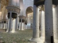 Abu Dhabi, Scheich-Zayid-Moschee - Innenraum