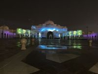Abu Dhabi, Präsidentenpalast - Lichtshow