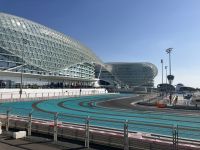 Abu Dhabi, Probetraining an der Formel 1 Strecke