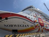 Einschiffung Norwegian Sun