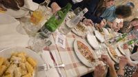 Gemeinsames Abendessen zum Abschluss unserer Reise