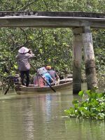 Kleines Dorf am Mekong