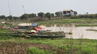 Stelzendorf am Lake Tonle Sap
