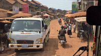Stelzendorf am Lake Tonle Sap
