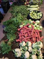 Gemüsehändler in Jaipuir, Rajesthan - Indien