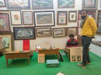 Miniatur Malschule in Udaipur, Rajesthan - Indien