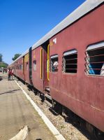 Eisenbahnhof in der nähe von Jojowar, Rajesthan - Indien