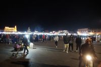 Djama'a al-Fna bei Nacht