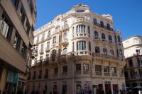 Ehemaliges Kauf- heute Wohnhaus im Art Nouveau-Stil (Jugendstil), Málaga