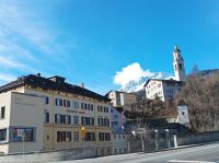 Von Tiefencastel fahren wir mit dem Glacier-Express nach Andermatt