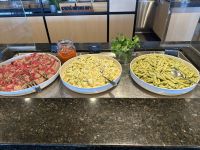 Mittagsbuffet auf der MS Nordlys