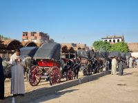 Kutschfahrt durch Edfu