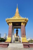 Denkmal König Norodom Sihanouk in Phnom Penh