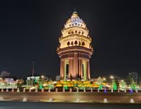 Phnom Penh bei Nacht TukTuk Fahrt