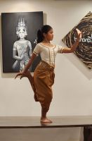 Apsara-Tänzerin beim 1.Abendessen in Phnom Penh