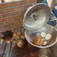 Mekong Delta - Kokosnussfabrik