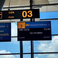 Flug von Hue nach Ho Chi Minh - Stadt