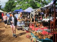 Südafrika - Farmers Market in Franschhoek