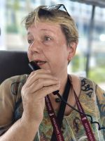 Bibi, unsere Reiseleiter in in Singapur