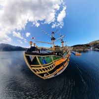 Bootsfahrt auf dem Ashi See