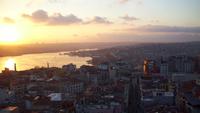 Sonnenuntergang über Istanbul
