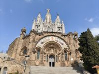 Barcelona. Tibidabo, Basilika Sagrat Cor 