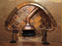 Barcelona. Casa Battló, Kamin