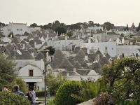 Blick auf Alberobello