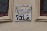 wir biegen ab in Richtung Plaza del Sol