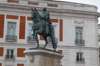 Karl III. hoch zu Ross an der Puerta del Sol