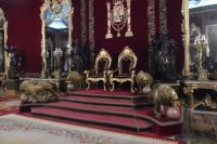 der ehemalige Thronsaal