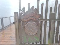 Tag 2 Holzfigur Baumwipfelpfad Saarschleife Orscholz