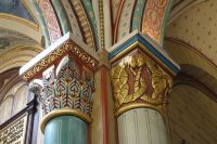 Tag 1, 28.03.2024 Entdeckerspaziergang, Abtei Saint-Germain-des-Prés, Kapitell