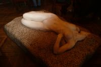 Skulptur im Restaurant