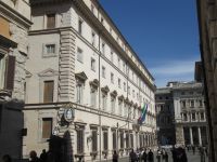 Palazzo Chigi, Sitz der amtierenden Ministerpräsidentin Meloni