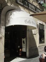 Cafe Greco an der Via dei Condotti