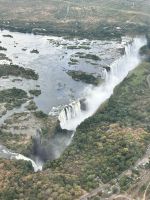 Vic Falls: Helikopterflug über die Victoria Wasserfälle